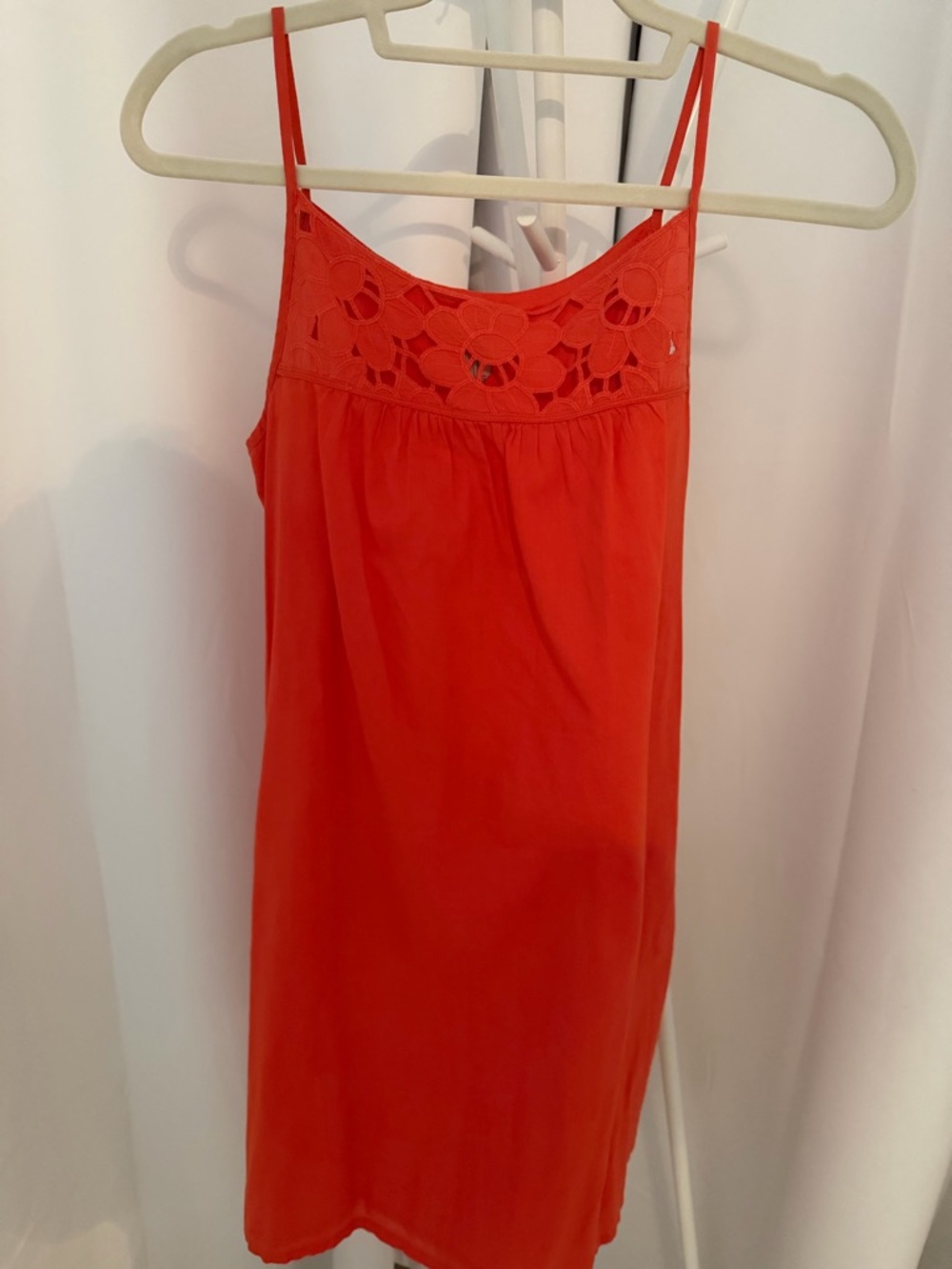 Old Navy Red Lace-Yoke Slip - Women's Intimates